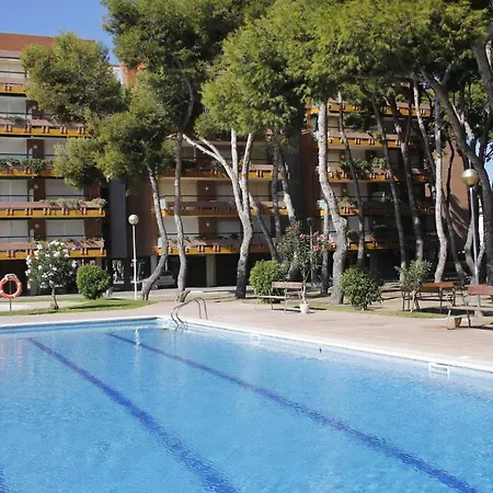 At125 Els Pins, Con Piscina En 1ra Linea De La Playa Apartment *